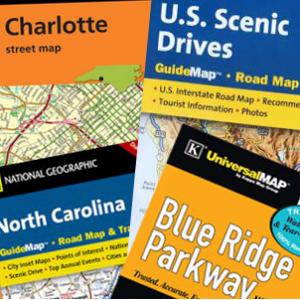 Folding Travel Maps - United States