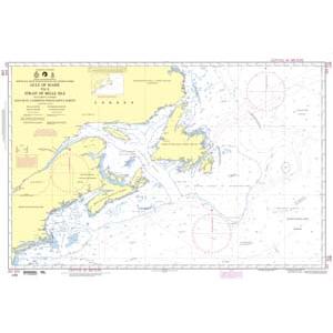 NGA Chart - Gulf of Maine to Strait of Belle Isle including Gulf of St. Lawrence - 00109