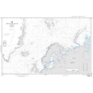 NGA Chart - Greenland to Kara Sea (Arctic) - 00804