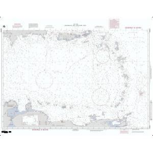 NGA Chart - Caribbean Sea - Eastern Part - 25001