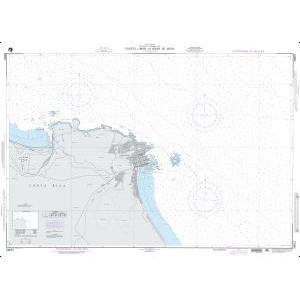 NGA Chart - Puerto Limon and Bahia de Moin - 28051