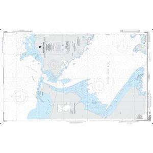 NGA Chart - Northwestern Passage into Bahia Almirante (Boca del Drago) - 28053
