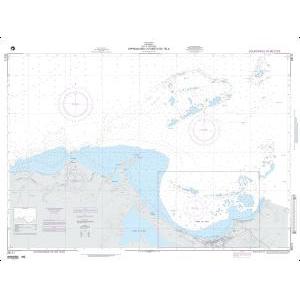 NGA Chart - Approaches to Puerto de Tela (Gulf of Honduras) - 28171