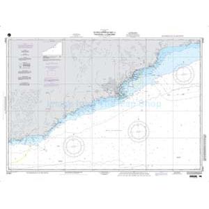 NGA Chart - Outer Approaches to Takoradi and Sekondi - 57061