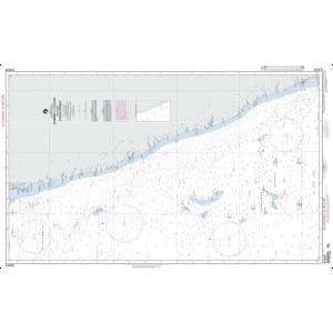 NGA Chart - Bombay to Cochin including Shadweep (India) - 63005