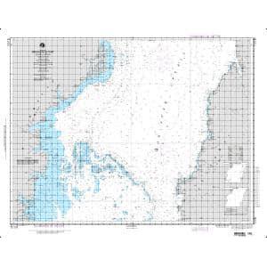 NGA Chart - Makassar Strait - Central Part - 72105
