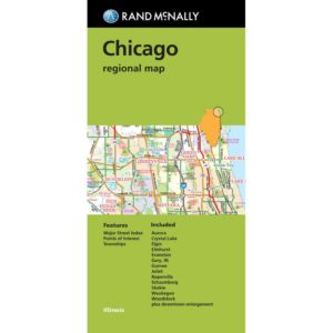 Rand McNally - Chicago, IL - Regional Folding Travel Map