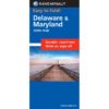 Rand McNally - Delaware/Maryland, Easy to Fold - Folding Travel Map