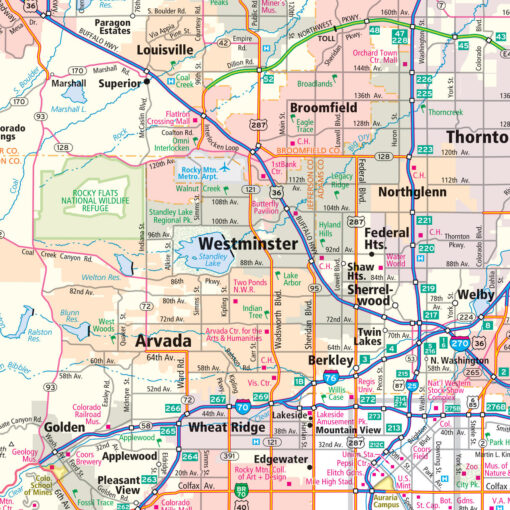 Rand McNally - Colorado, Easy to Fold - Folding Travel Map - Image 3