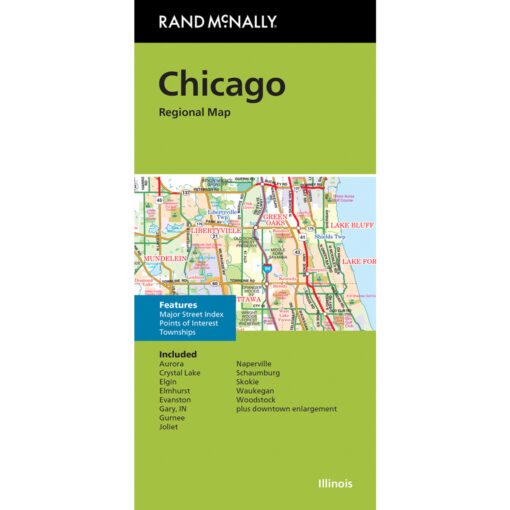 Rand McNally - Chicago, IL - Regional Folding Travel Map