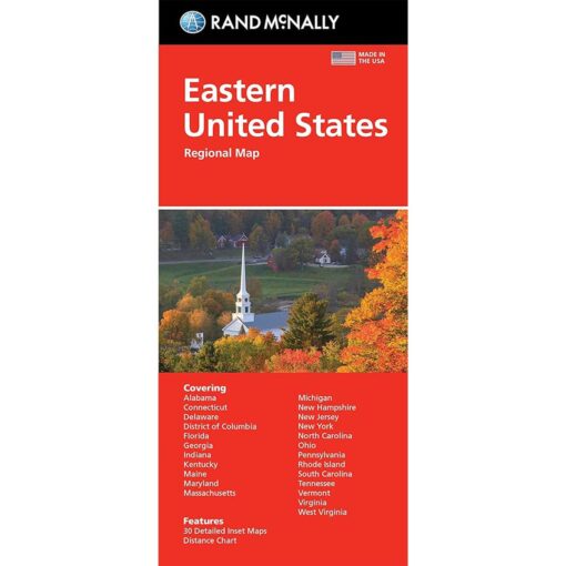 Rand McNally - Eastern United States - Folding Travel Map