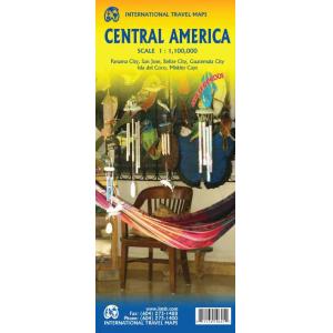 ITMB - Central America - Folding Travel Map