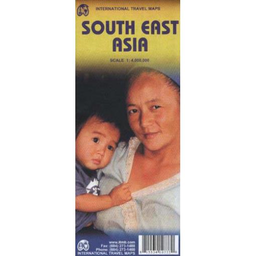 ITMB - Asia Southeast - Folding Travel Map