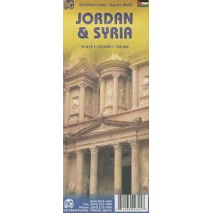 ITMB - Syria and Jordan - Folding Travel Map