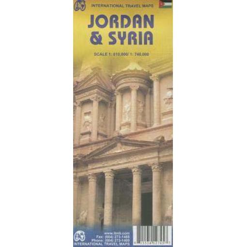 ITMB - Syria and Jordan - Folding Travel Map