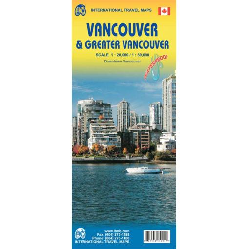 ITMB - Vancouver, Canada - Folding Travel Map