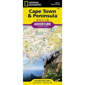 National Geographic - Cape Town and Peninsula [South Africa] - Adventure Folding Travel Map