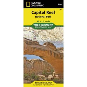National Geographic - Capitol Reef National Park - Trails Illustrated Folding Travel Map