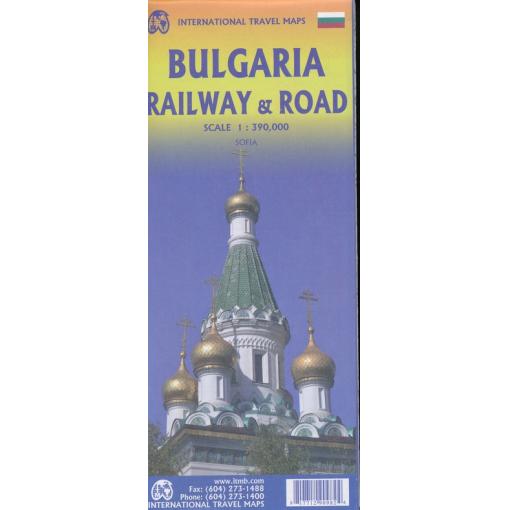 ITMB - Bulgaria - Folding Travel Map