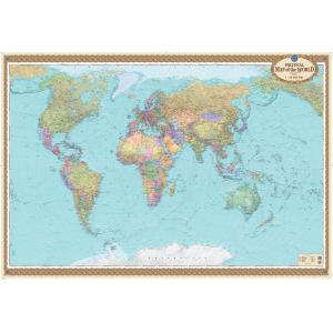 Political Map of the World - Extra Large by Kartographia