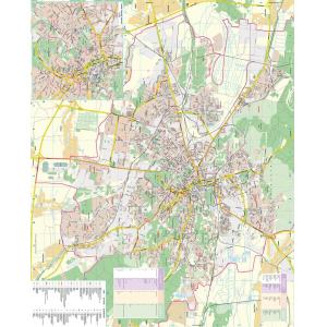 Lviv Tourist Map - Latynka by Kartographia