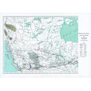 Minerals, west sheet - Atlas of Canada 1st Edition by Natural Resources Canada