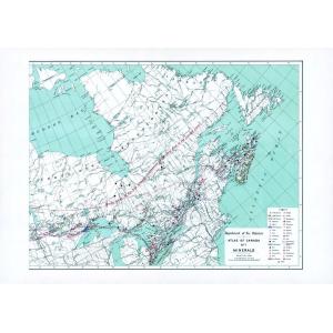 Minerals, east sheet - Atlas of Canada 1st Edition by Natural Resources Canada