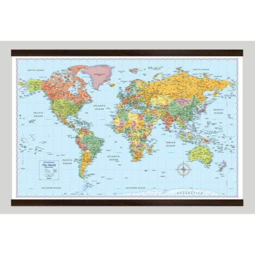 World Signature Wall Map by Rand McNally - Image 4