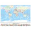 World Political (Miller projection) by Oxford Cartographers