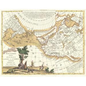 Zatta Map of California and the Western Parts of North America (1776) by Artokoloro