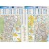 New Hampshire and Vermont State Wall Map  by Globe Turner