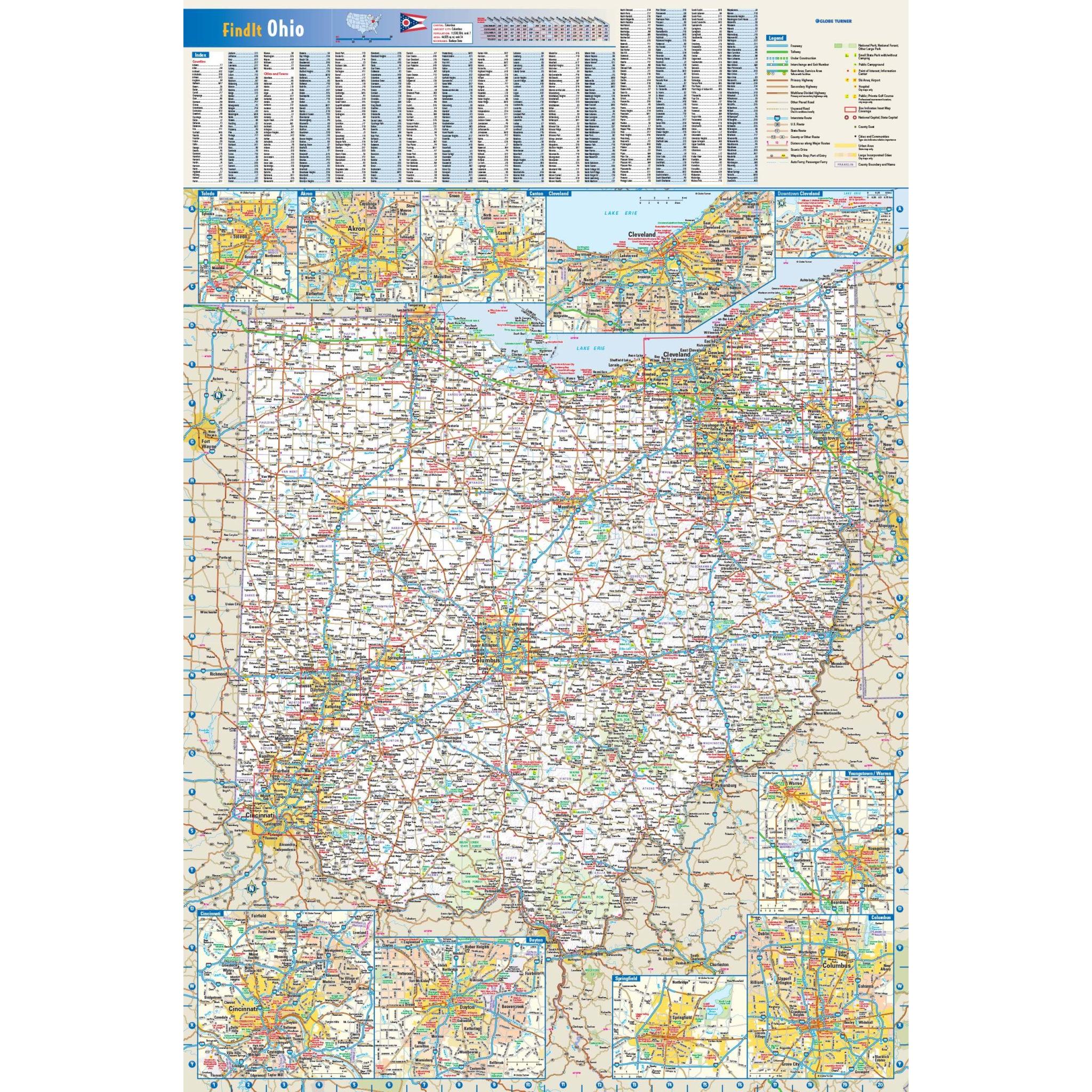 Free Satellite Location Map of Osu