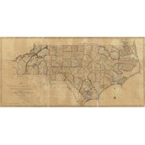 First Survey of North Carolina, 1808