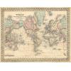 World Wall Map, 1867