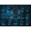 Constellation of the Zodiac Wall Map - Italian by Geo4Map