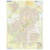 Edmonton Wall Map - Street Detail - Large by Lucid Map