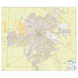 Winnipeg Wall Map - Street Detail by Lucid Map
