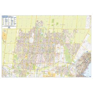 Brampton Wall Map - Street Detail by Lucid Map