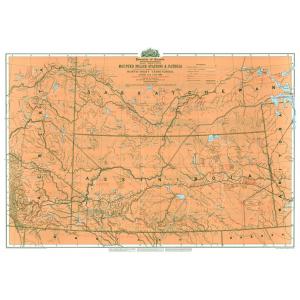 Mounted Police Stations and Patrols by Natural Resources Canada