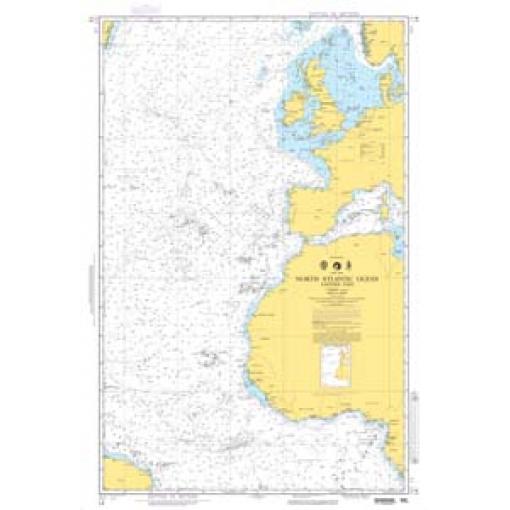 NGA Chart - North Atlantic Ocean (Eastern Part) - 00014