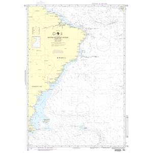 NGA Chart - South Atlantic Ocean (Western Part) - 00020