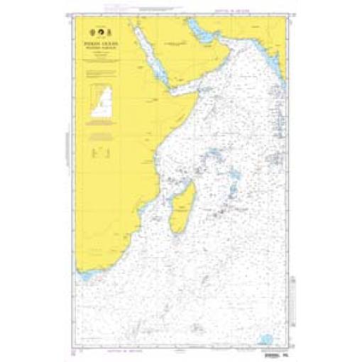 NGA Chart - Indian Ocean-Western Portion - 00072