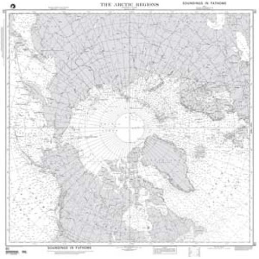 NGA Chart - The Arctic Regions - 00080