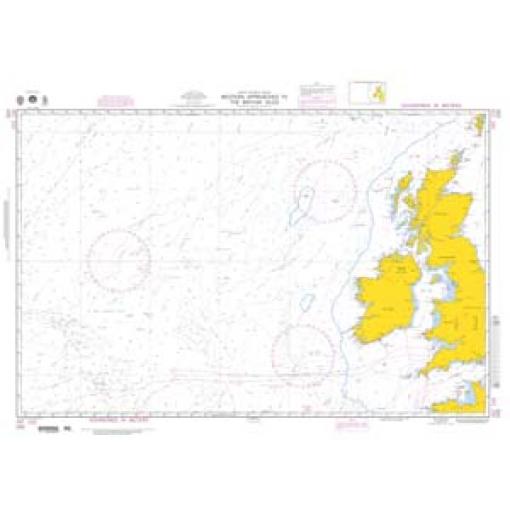 NGA Chart - Western Approaches to the British Isles - 00102
