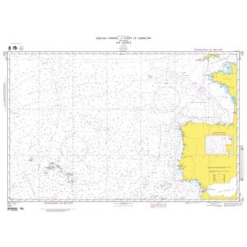 NGA Chart - English Channel to Strait of Gibraltar including the Azores - 00103