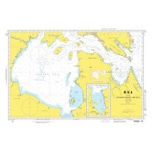 NGA Chart - Hudson Strait and Bay with Continuation of James Bay - 00111