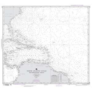 NGA Chart - North Atlantic Ocean (Southwestern Sheet) - 00124