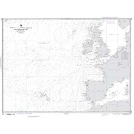NGA Chart - North Atlantic Ocean (Northeastern Part) - 00126