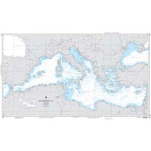 NGA Chart - Mediterranean Sea (OMEGA) - 00310
