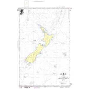NGA Chart - New Zealand including Norfolk and Campbell Islands - 00600